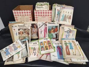 lot 307 image: Vintage Simplicity & Butterick Pattern Collection