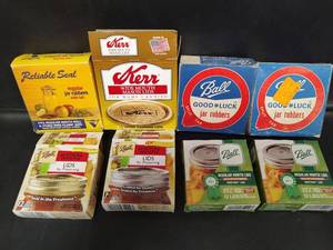 lot 337 image: Ball and Kerr Canning Jar Lids