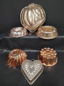 lot 345 image: Copper Color and Aluminum Mold Collection