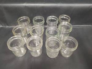 lot 374 image: Ball and Kerr Quilted Jars - Set of 12