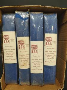 lot 383 image: Braid-Aid Meissen Blue Wool Bundle - 15ft Lengths, Qty 16