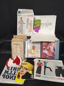 lot 427 image: Sewing Pattern Collection and More