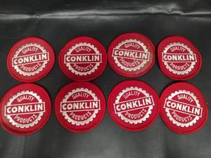 lot 461 image: Conklin Quality Products Embroidered Patches