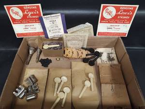 lot 462 image: Vintage Musical Instrument Components