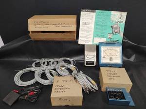 lot 463 image: Tri-R Electronic Thermometer System with Probe Selector, Multiple Extension Cables and More