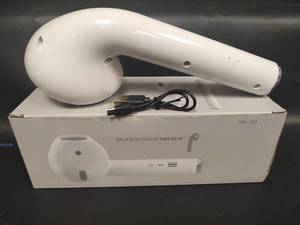 lot 531 image: NIB MK-101 TWS Wireless Bluetooth Speaker, see pictures for features