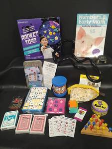 lot 564 image: Assorted Game and Educational Lot, Several New Games