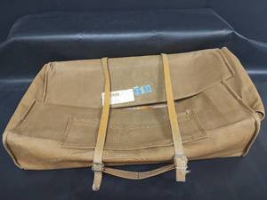 lot 573 image: Antique Canvas Parcel Post Laundry Case with Original Documentation