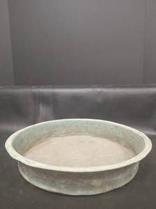 lot 661 image: Vintage Copper Bowl with Natural Patina