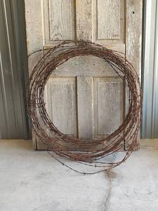 lot 1026 image: Barbed Wire Roll (Door Not Included)