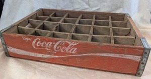 Coca-Cola Wooden Bottle Crate