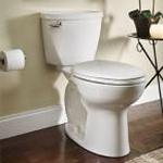 American Standard Champion 4 Max Right Height 2-Piece High-Efficiency 1.28 GPF Single Flush Round Toilet in White