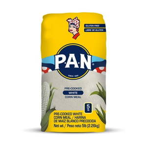 lot 3950 image: PAN PRE-COOKED WHITE CORN MEAL (EXP AUG 2025)