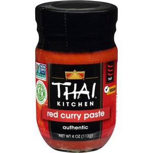 lot 3954 image: AUTHENTIC HOT RED CURRY PASTE, HOT RED CURRY 4OZ