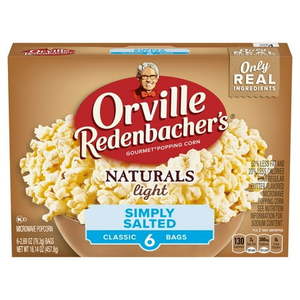lot 3990 image: ORVILLE REDENBACHERS Salted Popcorn, 16.14 OZ (EXP FEB.08.26)