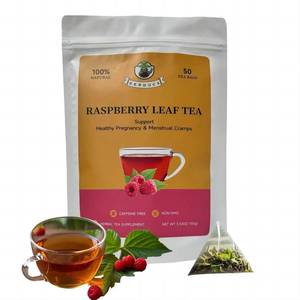 lot 3999 image: Organic Raspberry Leaf Tea,50 Teabags-Natural Pregnancy Tea,Red Raspberry Leaf Herbal Tea for Hormone Balance,Menopause - Natural Menstrual Cycle Support,Non-GMO - Caffeine-free