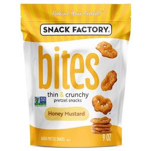 lot 4070 image: Snack Factory Bites - Honey Mustard - 9oz