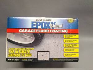 NEW Rust-Oleum EpoxyShield Garage Floor Coating Kit - Gray Semi-Gloss