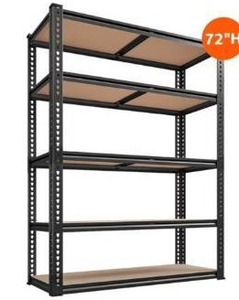 Heavy Duty Storage Shelves, Adjustable Garage Shelving Unit-72"H x 35"W x 15"D, 5 Tiers