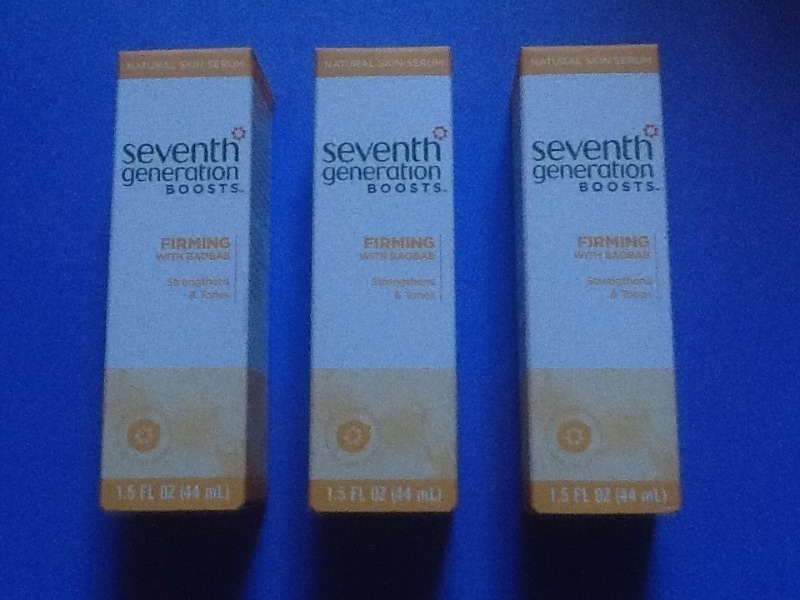 lot 38 image: Three bottles of seventh generation boost farming boost  help eliminate wrinkles and crows feet