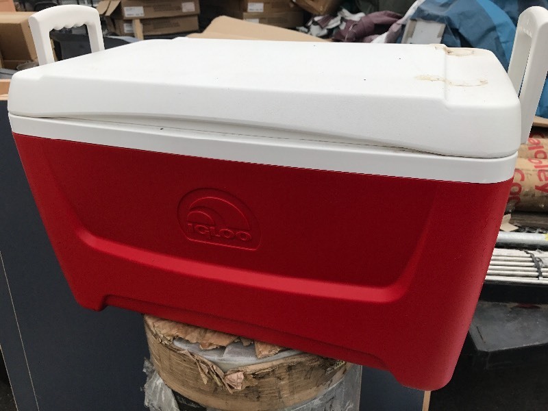 lot 861 image: Nice size igloo cooler