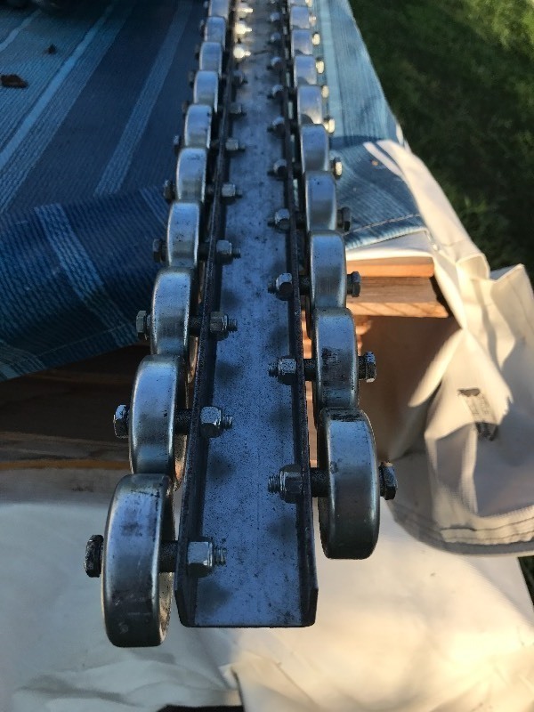 lot 9284 image: New 10 foot long roller sections over 144 rollers many uses for loading cargo trailer use your imagination