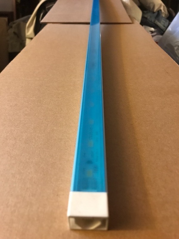 lot 9352 image: New streamline 44 inch LED light strip can be hooked into series with another as pictured LED strip only