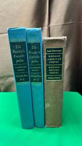 lot 320 image: Readers Encyclopedia Set & Modern Poetry Collection