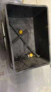 lot 348 image: Heavy Duty Utility Cart Wheels and FrameSold As Is