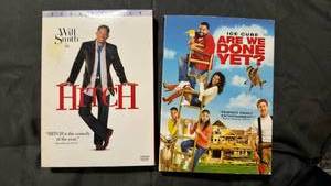 lot 370 image: Hitch DVD and Are We Done Yet DVD Movie Bundle