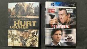 lot 371 image: The Hurt Locker and 15 Minutes DVD Bundle