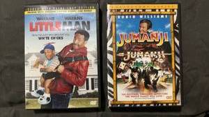 lot 372 image: Little Man (2006) DVD and Jumanji DVD