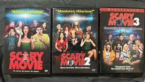 lot 373 image: Scary Movie DVD Trilogy Collection Movies 1-3