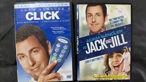 lot 376 image: ClickJack and Jill - Adam Sandler DVD Movie Bundle