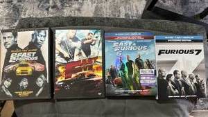 lot 399 image: Fast & Furious DVD Movie Collection (4 Films)