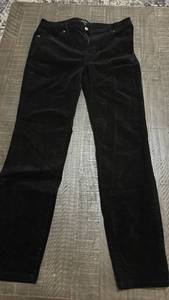 lot 415 image: Vellvet Black Corduroy Pants Size 10