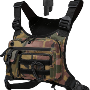 Outdoor Chest Bag For Men and Women, Tactical Vest - Retail: $29