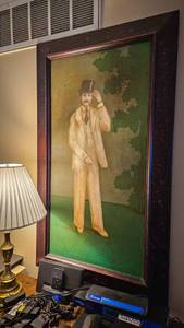 This can pickup at clients home or Olathe office Victorian Era Portrait in Wood Frame