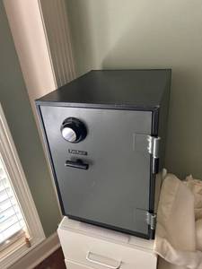 lot 527 image: First Alert Steel Security Safe with Combination Lock