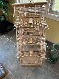 Japanese Pagoda Style Bird Cage