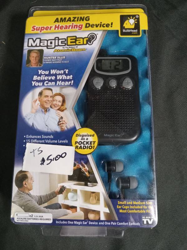 lot 2803 image: Magic Ear Personal Sound Amplifier
