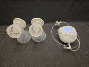 lot 2072 image: Momtory Electric Double Breast Pump with LED Display