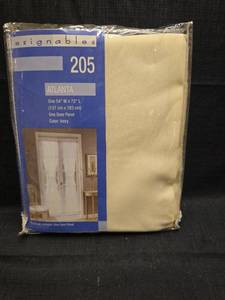 lot 2078 image: Designables Atlanta Door Panel Curtain