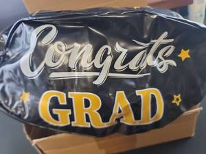 lot 3275 image: Tonights Grad Celebration Plastic balloons