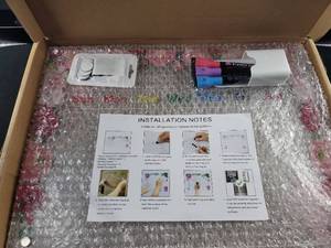 lot 3277 image: Magnetic Acrylic Planning Board Set with Installation Kit