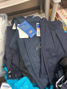 lot 30 image: Dickies NavyBlack School Uniform Pants, Shorts, and Skorts. SlimHusky All sizes- Lot tales all