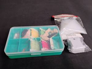 lot 1744 image: Yarnology Embroidery Floss Set with Storage Box