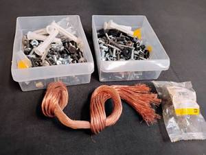 lot 1749 image: Mixed Hardware and Copper Wire Bundle