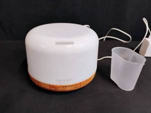 lot 1754 image: ASAKUKI Essential Oil Diffuser with Wood Base