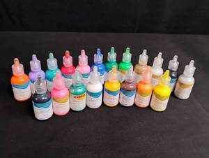 lot 1755 image: Scribbles 3D Fabric Paint Collection